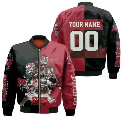 Tampa Bay Buccaneers Siege The Day 3d Printed Personalized Bomber Jacket