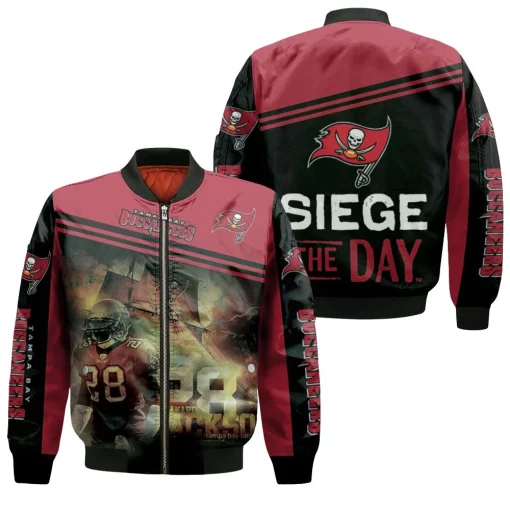 Tampa Bay Buccaneers Vernon Hargreaves Siege The Day Bomber Jacket