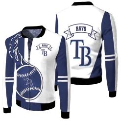 Tampa Bay Rays 3d Fleece Bomber Jacket