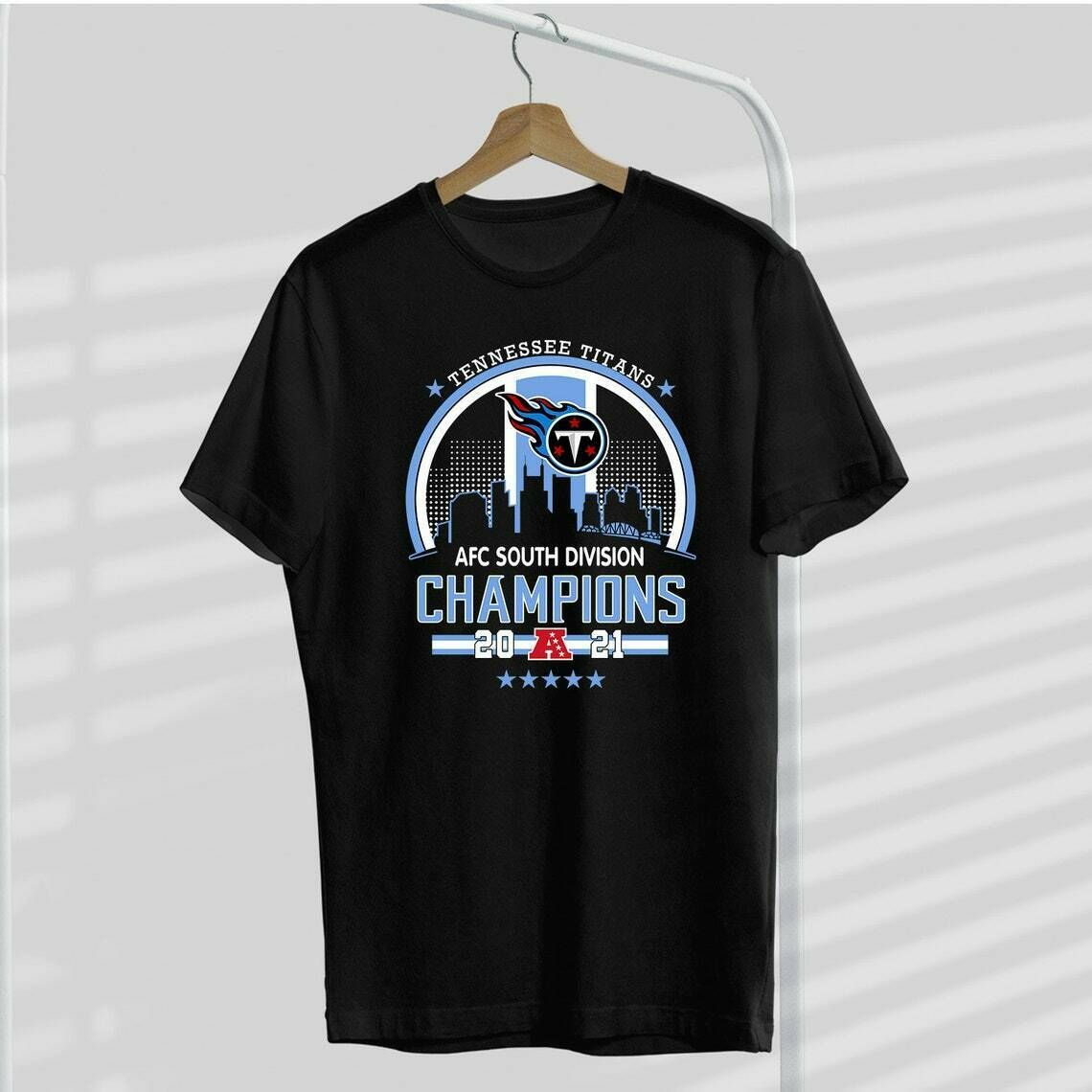 Tennessee Titans Afc South Division Champions 2021 T-Shirt