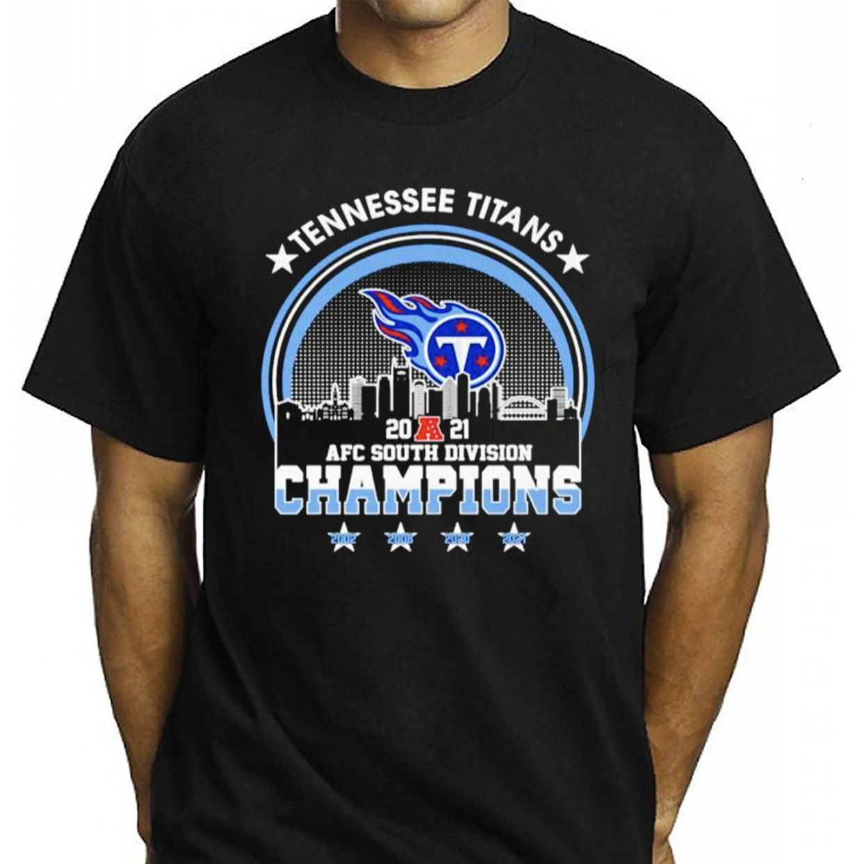 Tennessee Titans AFC South Division Champions 2021 Unisex T-Shirt