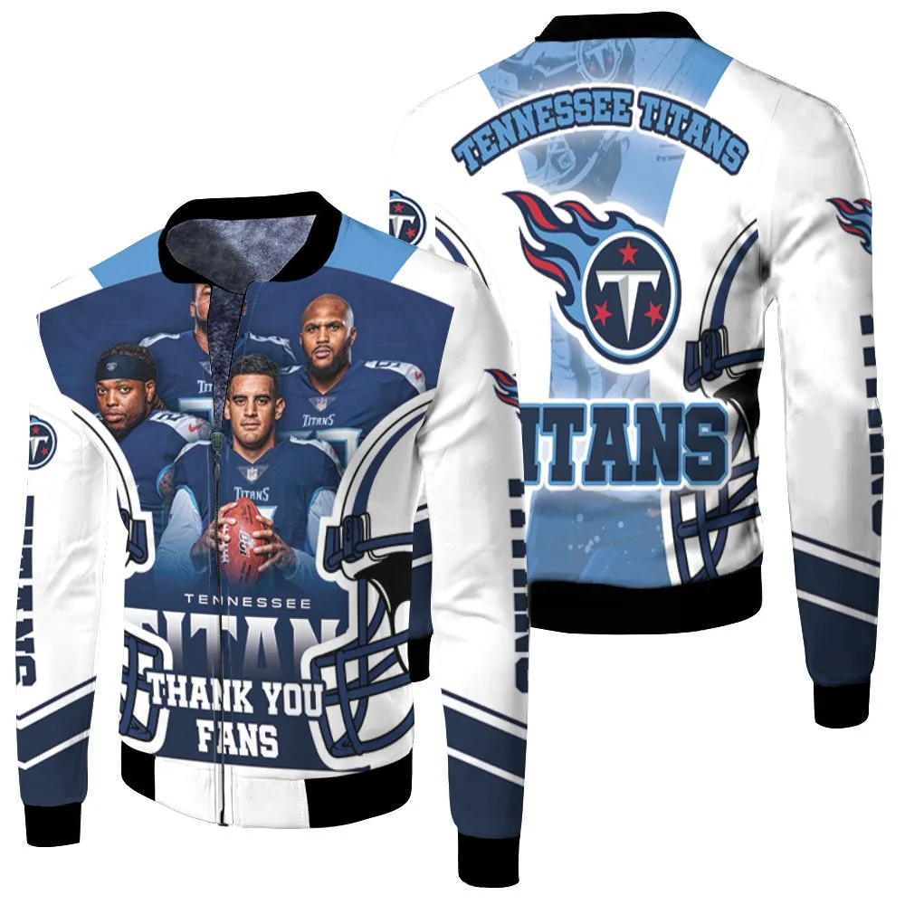 Tennessee Titans Afc South Division Super Bowl 2021 Fleece Bomber Jacket