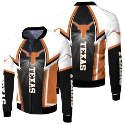 Texas Longhorns Ncaa For Long Horns Lover 3d Jersey Fleece Bomber Jacket