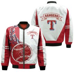 Texas Rangers 3d Bomber Jacket