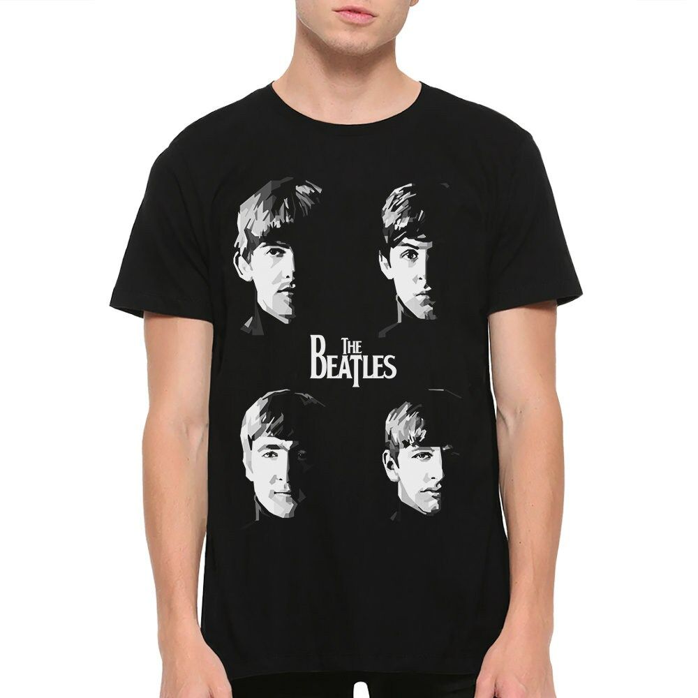 The Beatles Black T-Shirt