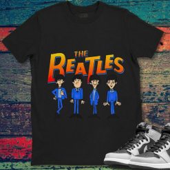 The Beatles Cartoon Rock Band Unisex Gift T-Shirt
