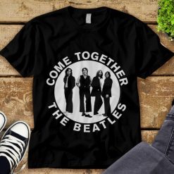The Beatles Come Together Circle Rock Band Unisex Tee Adult T-Shirt