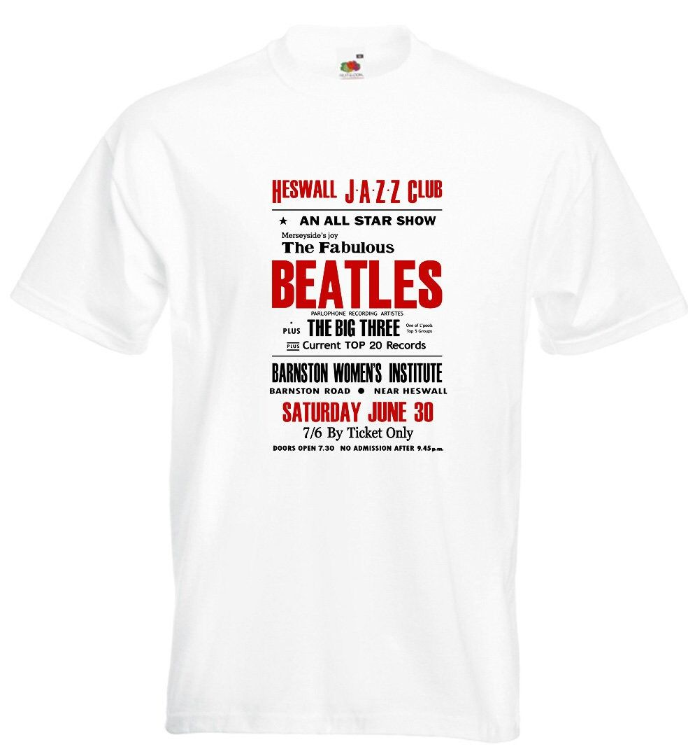 The Beatles Heswall Jazz Club T-Shirt
