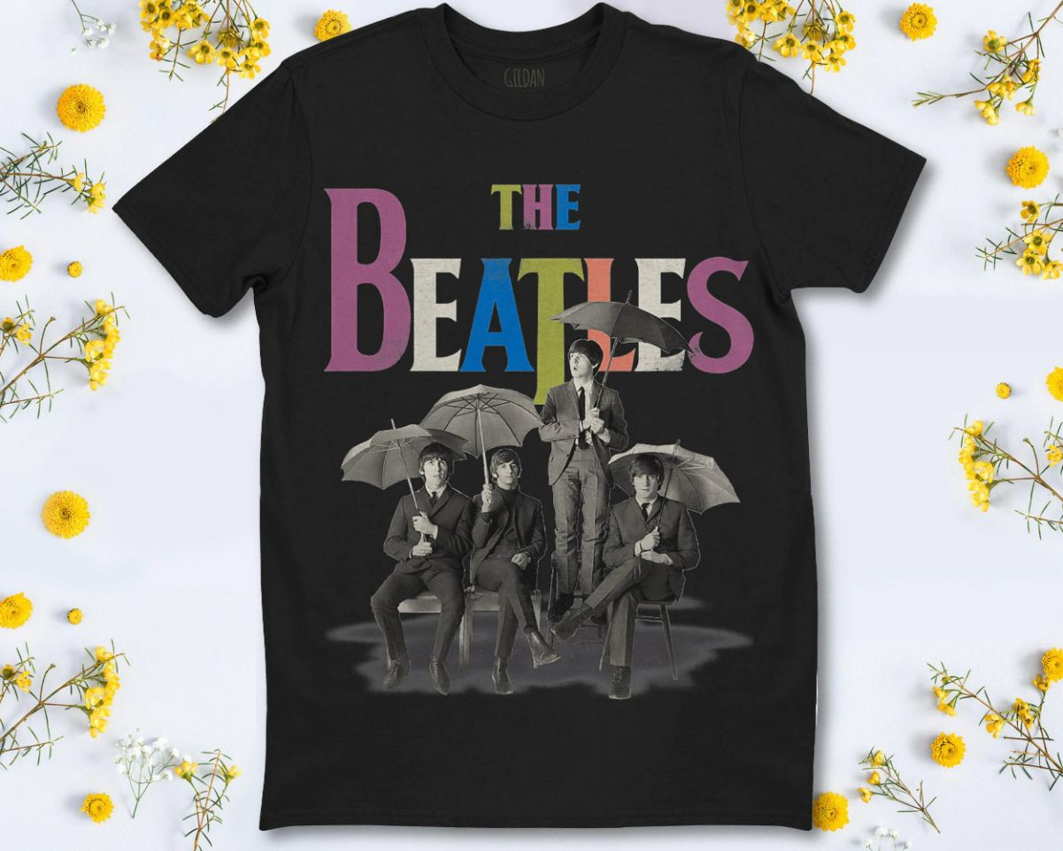 The Beatles In The Rain T-Shirt