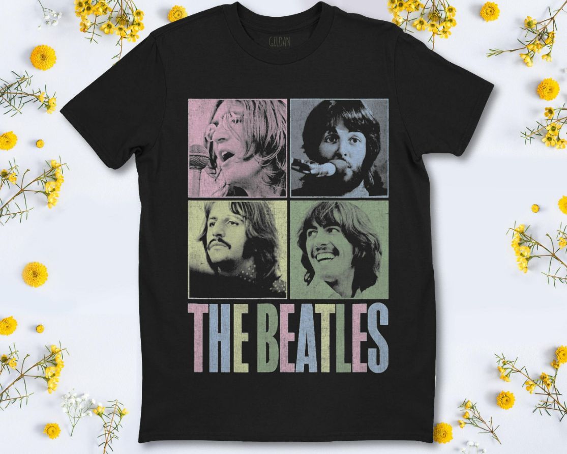 The Beatles Let It Be squares T-Shirt