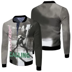 The Clash London Calling 3d Fleece Bomber Jacket