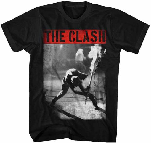 The Clash Smashing Guita T-Shirt