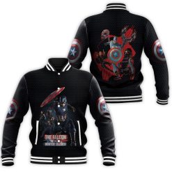 The Falcon And The Winter Soldier 3d Baseball Jacket