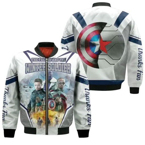 The Falcon And The Winter Soldier Action Bomber Jacket