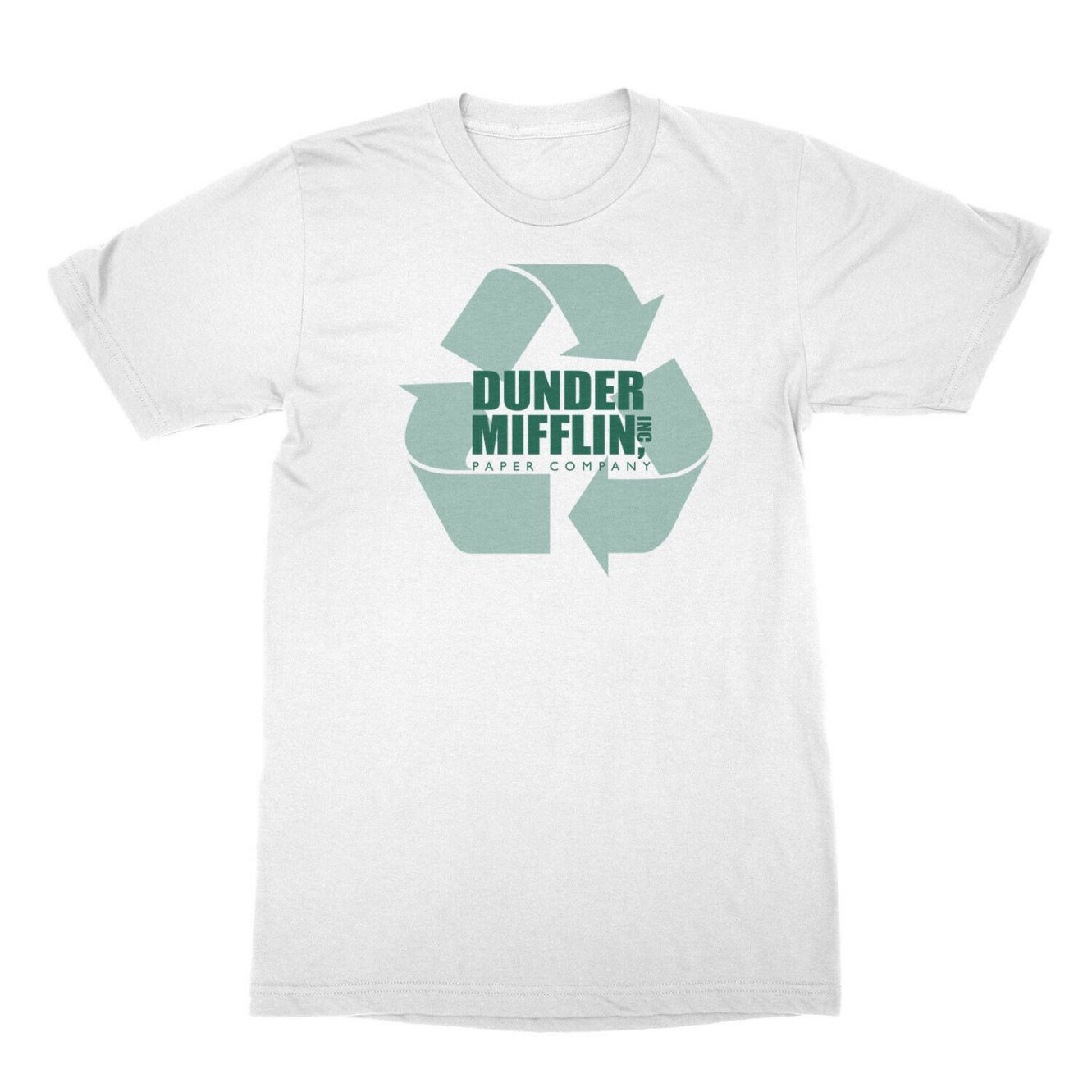 The Office Funny Tv Dunder Mifflin Paper Company Logo Mens T-Shirt