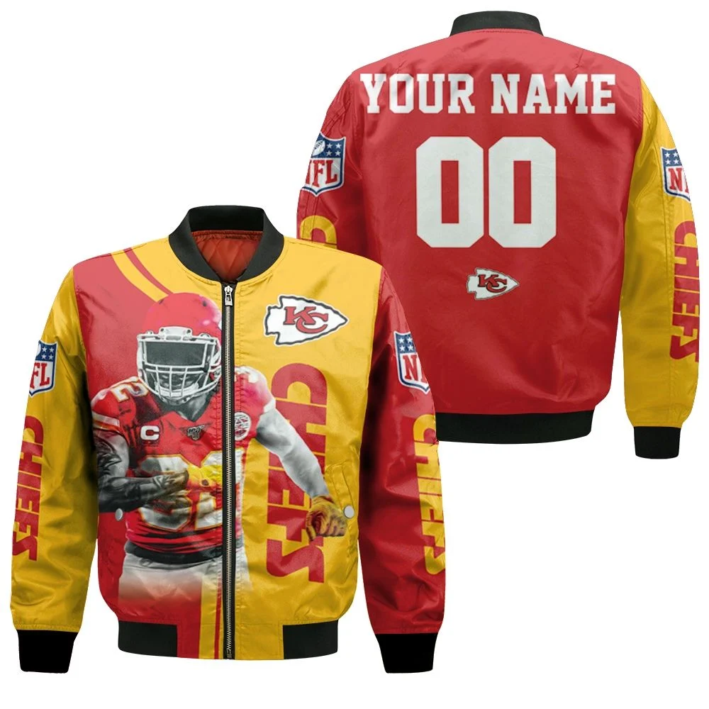Tyrann Mathieu 30 Kansas City Chiefs Afc West Division Champions Super Bowl 2021 Personalized Bomber Jacket