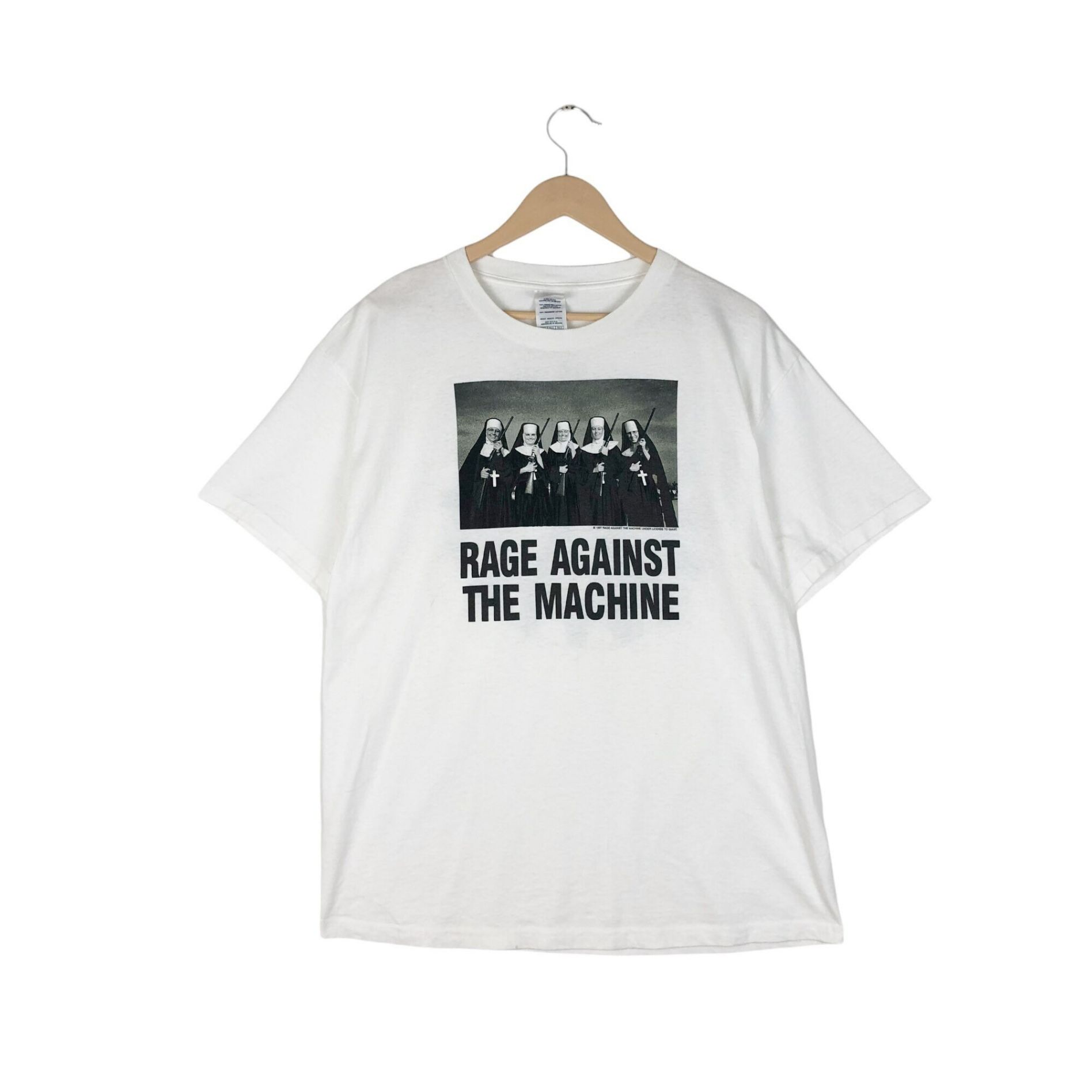Vintage Rage Against The Machine Reissued on 2000s T-Shirt