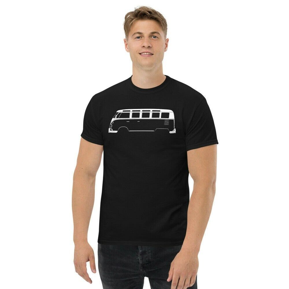 Volkswagen Bus Black T-Shirt