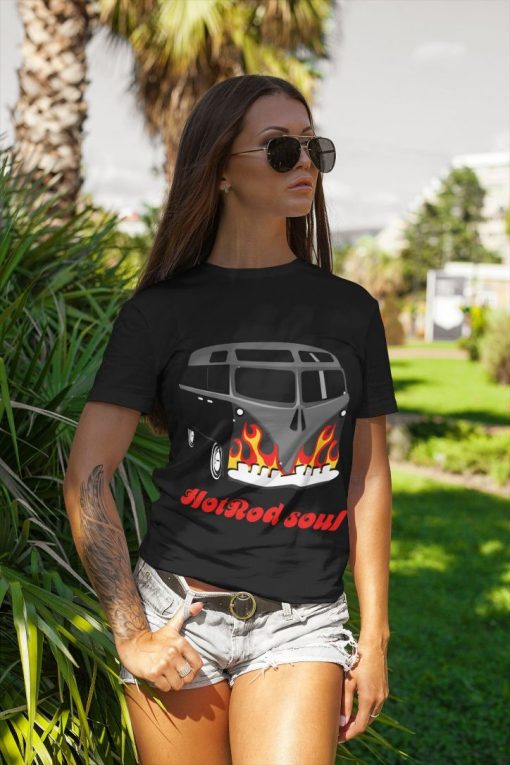 Volkswagen VW Transporter Hot Rod Shirt