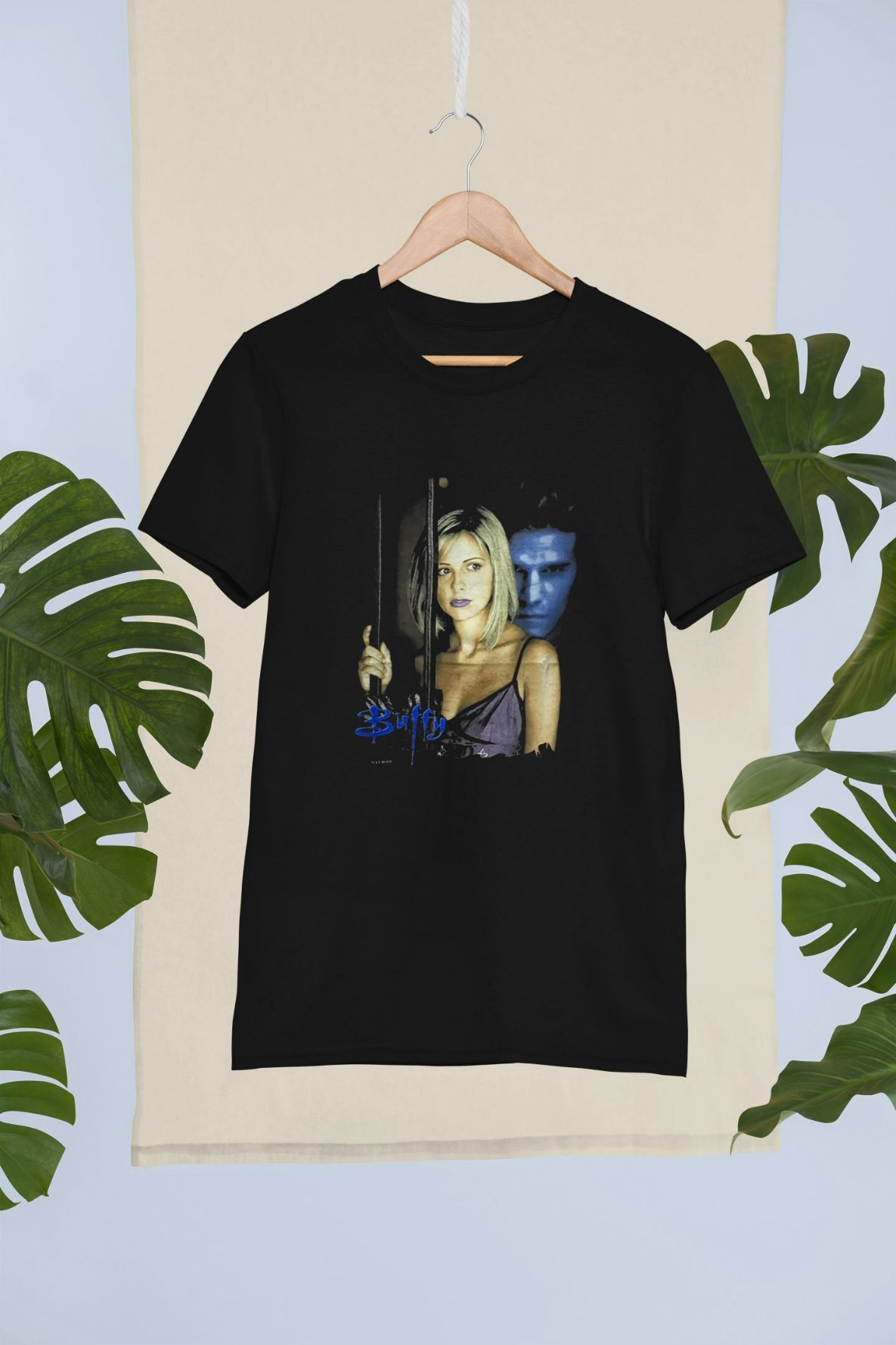 1998 Buffy The Vampire Slayer Buffy Angel Angs T-Shirt