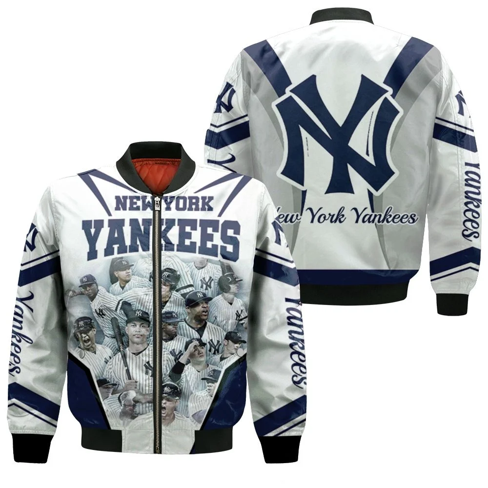2018 New York Yankees Offical Yearbook For Fan Bomber Jacket