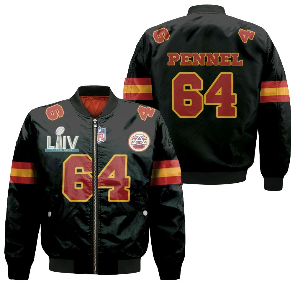 64 Mike Pennel Kannas City 1 Jersey Inspired Style Bomber Jacket