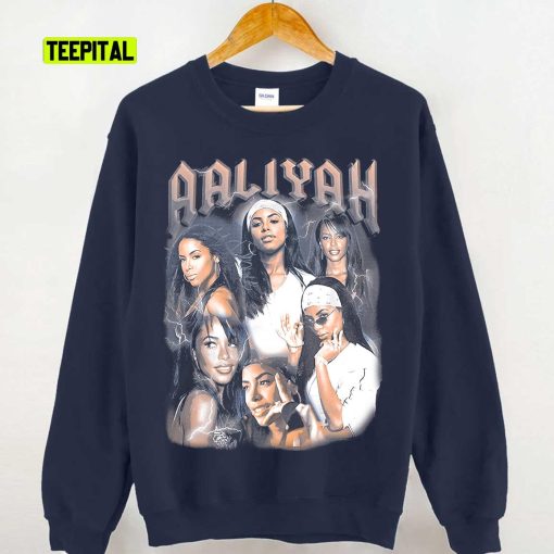 Aaliyah Vintage Bootleg 90s Unisex Sweatshirt