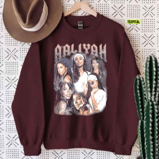 Aaliyah Vintage Bootleg 90s Unisex Sweatshirt