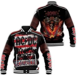 Acdc We Salute You Arsenal Baseball Jacket