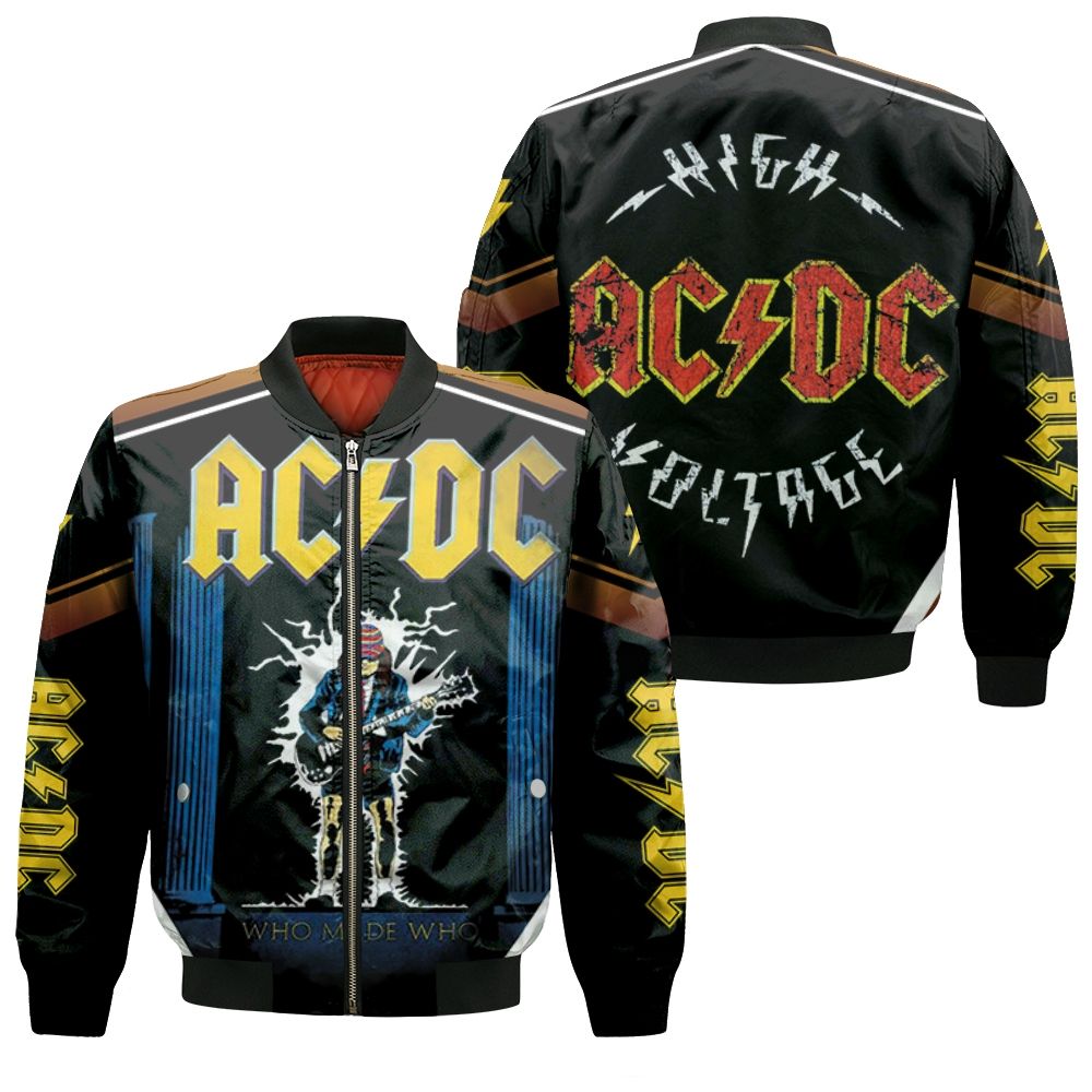 Acdc Who Made Who Bomber Jacket