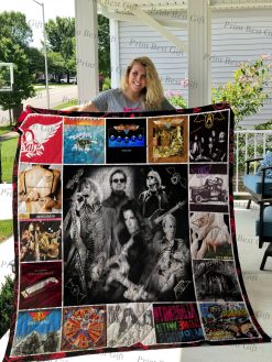 Aerosmith Albums Cover Poster Quilt Blanket