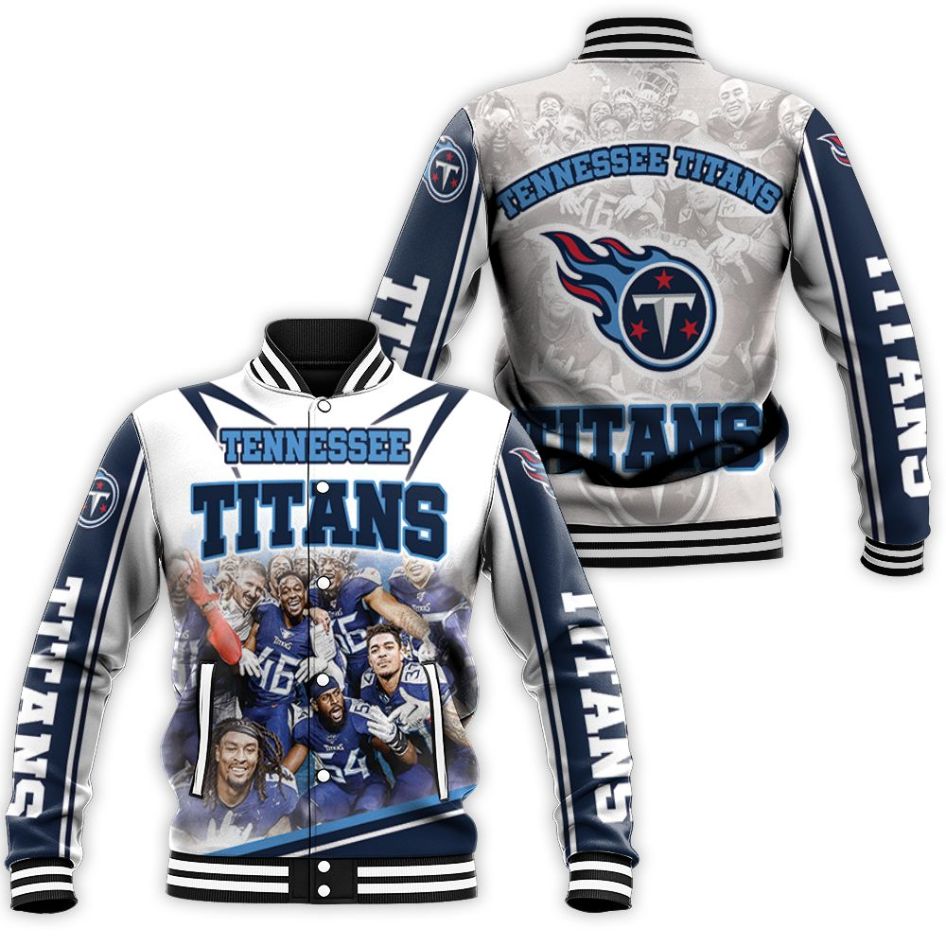 Afc South Division Super Bowl 2021 Tennessee Titans Baseball Jacket