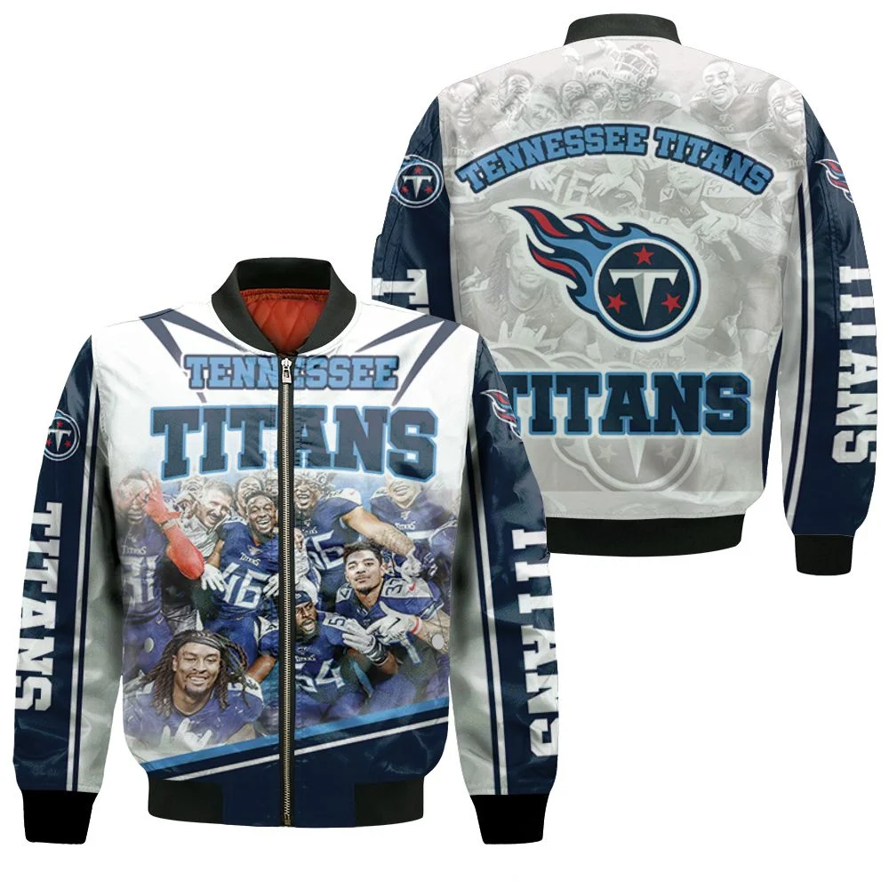 Afc South Division Super Bowl 2021 Tennessee Titans Bomber Jacket