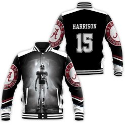 Alabama Crimson Tide 15 Ronnie Harrison Baseball Jacket