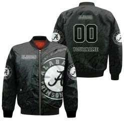 Alabama Crimson Tide Earth Pattern For Fans Personalized Bomber Jacket