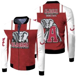 Alabama Crimson Tide Fan 3d Jersey Fleece Bomber Jacket