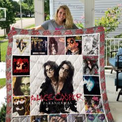 Alice Cooper Albums Cover Poster Quilt Blanket