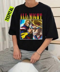 All Might Anime Homage My Hero Academia T-Shirt