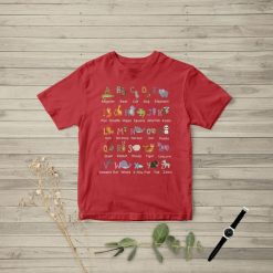 Alphabet Animal ABCs Learning Couple Mom And Kid T-Shirt