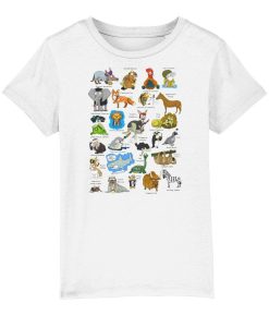 Alphabet Animals Kids T-Shirt