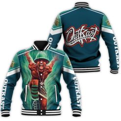 Andre 3000 Outkast Green Baseball Jacket