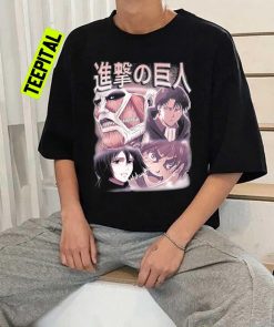 Anime Vintage Attack On Titan Vintage T-Shirt