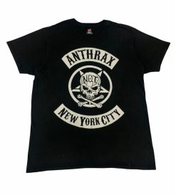 Anthrax Metal Rock Band Tee Shirt