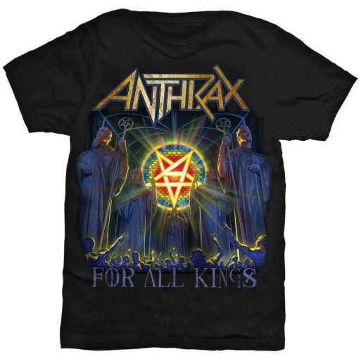 Anthrax Unisex Tee For All Kings Cover Shirt