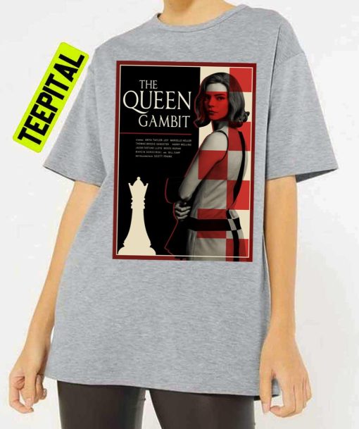 Anya Taylor-Joy Queen’s Gambit Vintage Chess Unisex T-Shirt