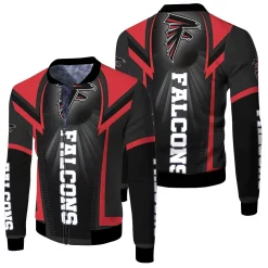 Atlanta Falcons For Fans Fleece Bomber Jacket