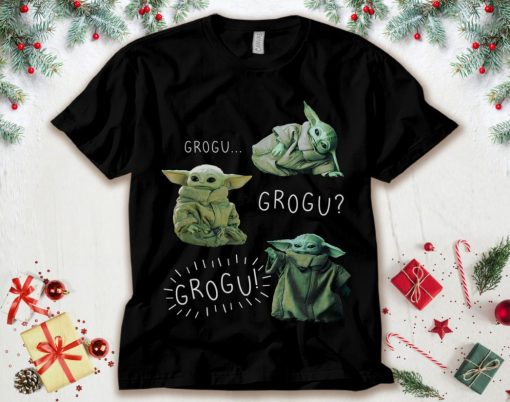 Baby Yoda Star Wars The Mandalorian Grogu Grogu Grogu R14 T-Shirt