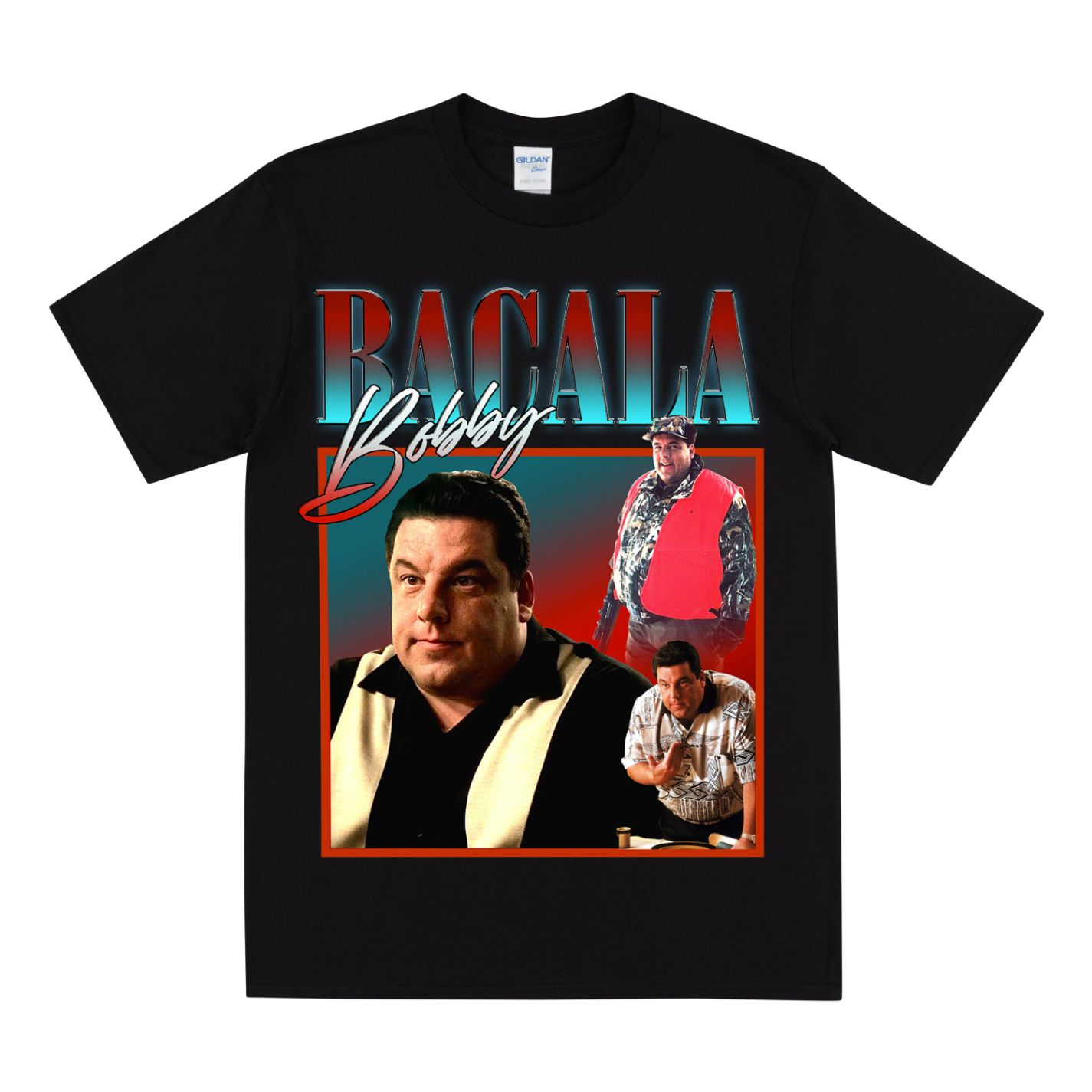 BACALA From THE SOPRANOS Homage T-Shirt