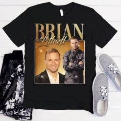 Backstreet Boys Band Brian Littrell Bsb Member 90s Vintage T-Shirt