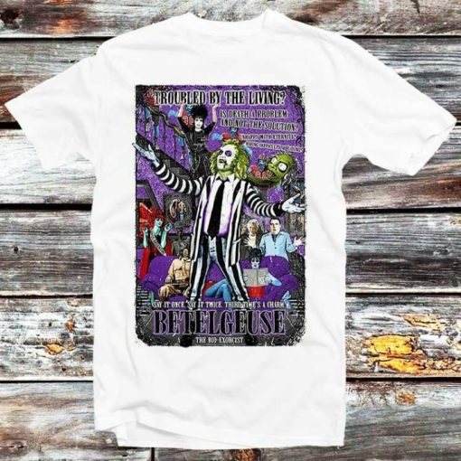 Beetlejuice Betelgeuse Bio Exorcist T-Shirt